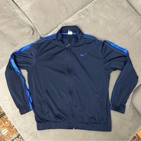 Nike | Jackets & Coats | Vtg Nike Swoosh Track Jacket Mens Medium